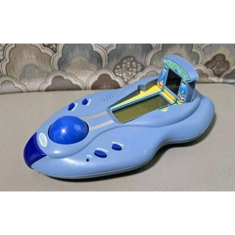 WORKING Radica King Pin Bowling Handheld Electronic Travel Game Roller Ball 2001